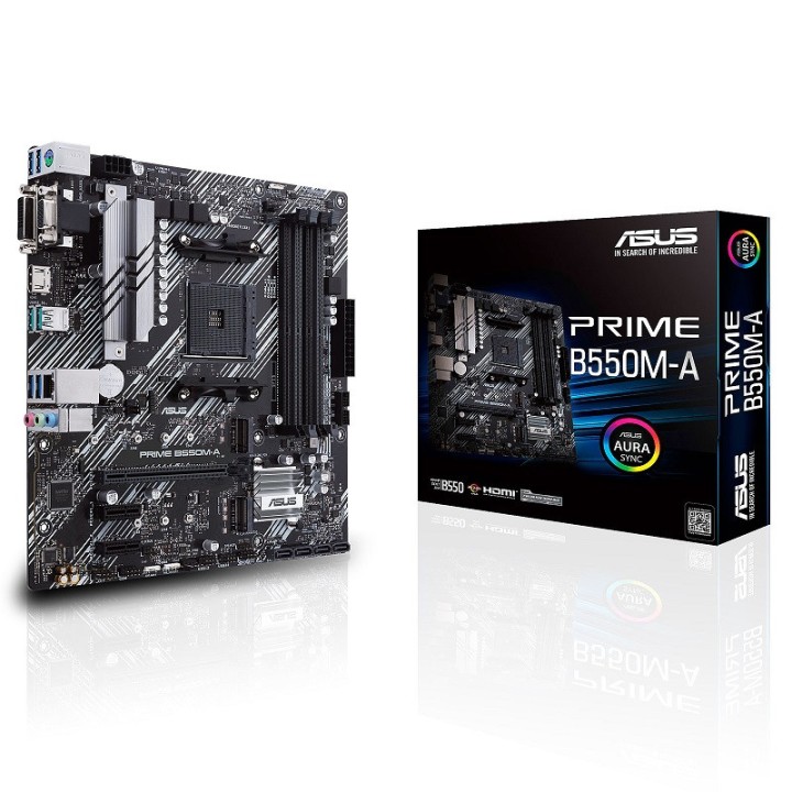 ASUS PRIME B550M-A Socket AM4 ASUS Maroc