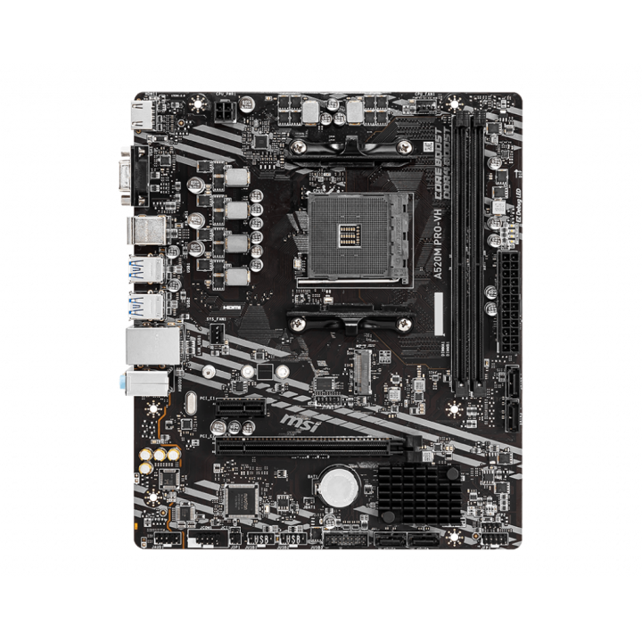 MSI A520M PRO-VH Cartes mères MSI Maroc