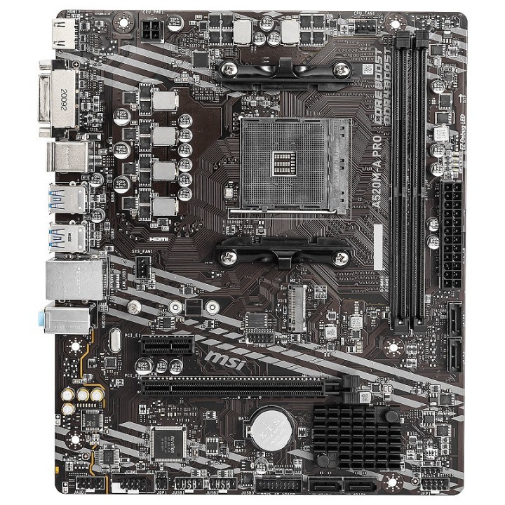 MSI A520M-A PRO Socket AM4 MSI Maroc
