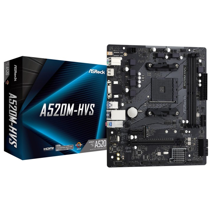 ASRock A520M-HVS Cartes mères ASRock Maroc
