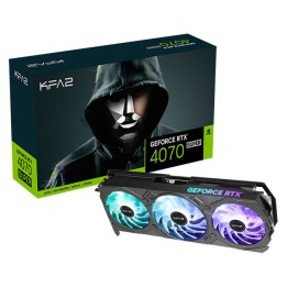 KFA2 GeForce RTX 4070 Ti SUPER EX Gamer (1-Click OC) Cartes graphiq...
