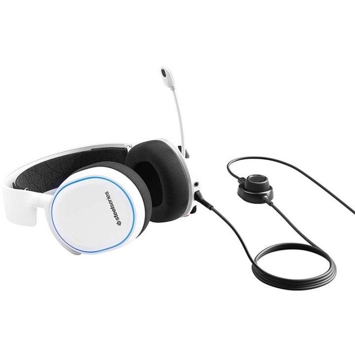 SteelSeries Arctis 5 2019 (blanc) Casques SteelSeries Maroc
