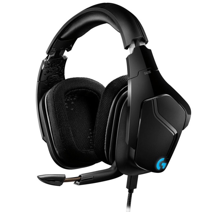 Logitech G635 Gaming Lightsync 7.1 (Noir) Casques Logitech Maroc