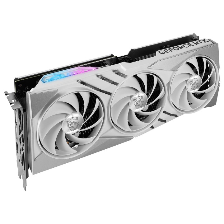 MSI GeForce RTX 4070 TI SUPER 16G GAMING X SLIM WHITE Cartes graphi...