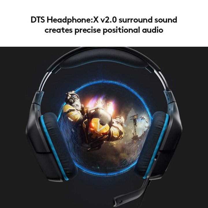 Logitech G432 7.1 Surround Sound Casques Logitech Maroc