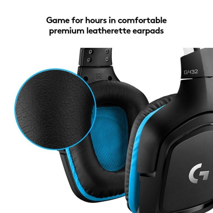 Logitech G432 7.1 Surround Sound Casques Logitech Maroc