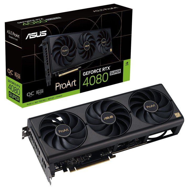 ASUS ProArt GeForce RTX 4080 SUPER OC Edition 16 GB Cartes graphiqu...