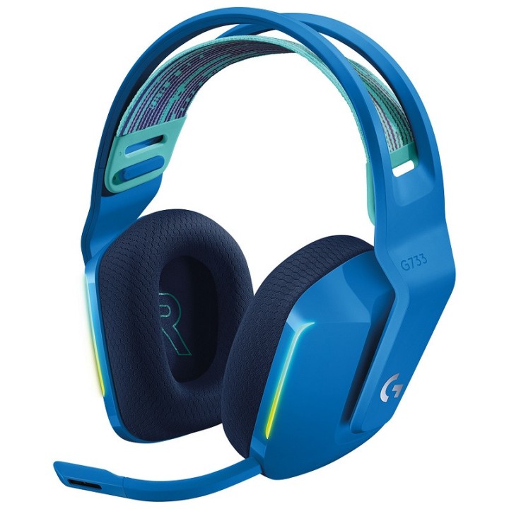 Logitech G733 Lightspeed (Bleu) Casques Logitech Maroc