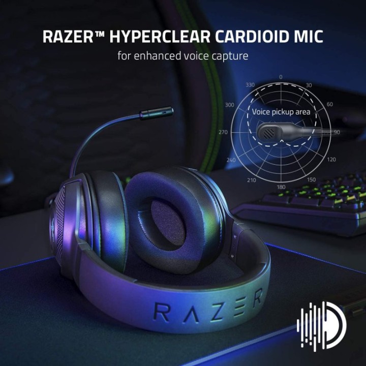 Razer Kraken v3 X (Noir) Casques Razer Maroc