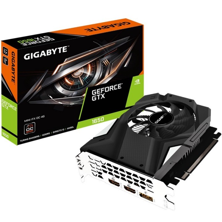 Gigabyte GeForce 1650 MINI ITX OC 4GB GDDR5 Cartes graphiques Gigab...
