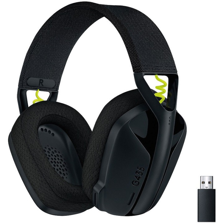 Logitech G G435 (Noir) Casques Logitech Maroc
