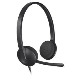 Logitech USB Headset H340 Casques Logitech Maroc