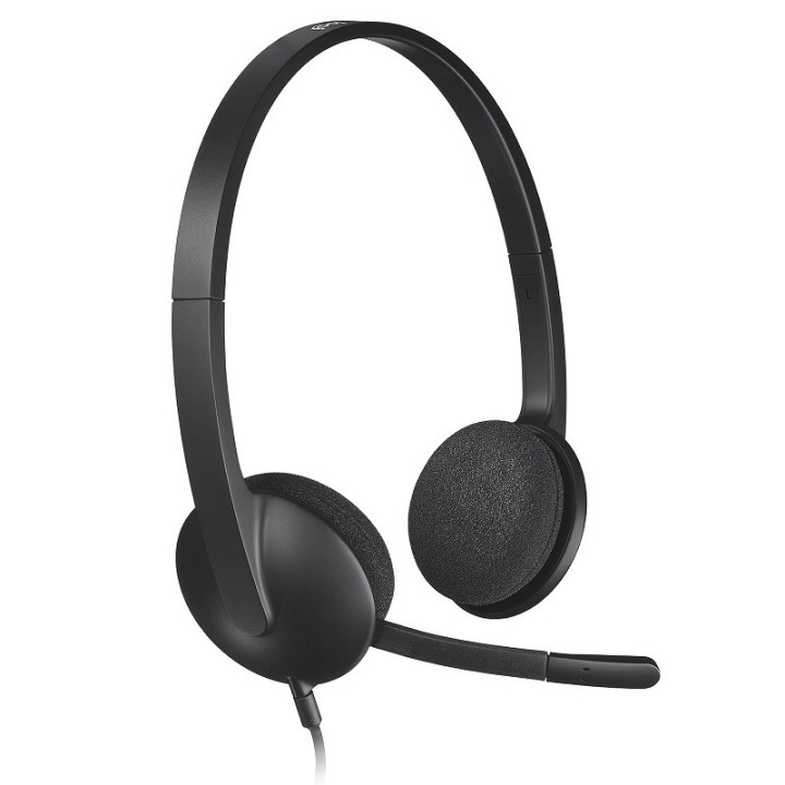 Logitech USB Headset H340 Casques Logitech Maroc