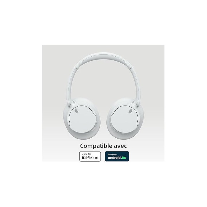 Sony WH-CH720N Blanc Casques Sony Corporation Maroc