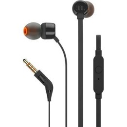 JBL Ecouteurs T110 Noir Casques JBL Maroc