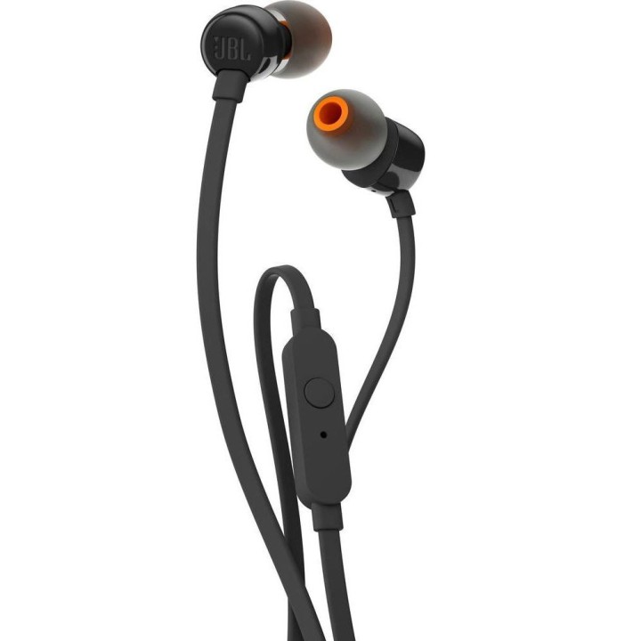 JBL Ecouteurs T110 Noir Casques JBL Maroc