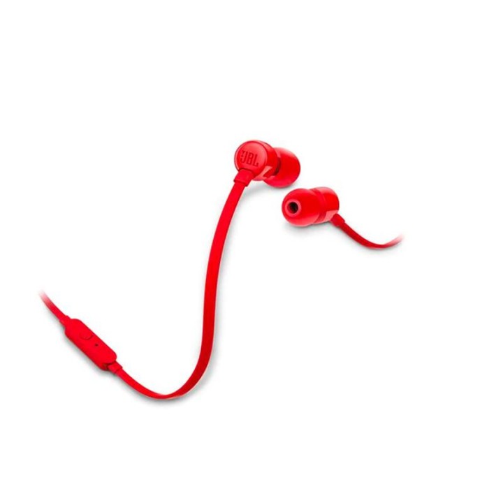 JBL Ecouteurs T110 Rouge Casques JBL Maroc