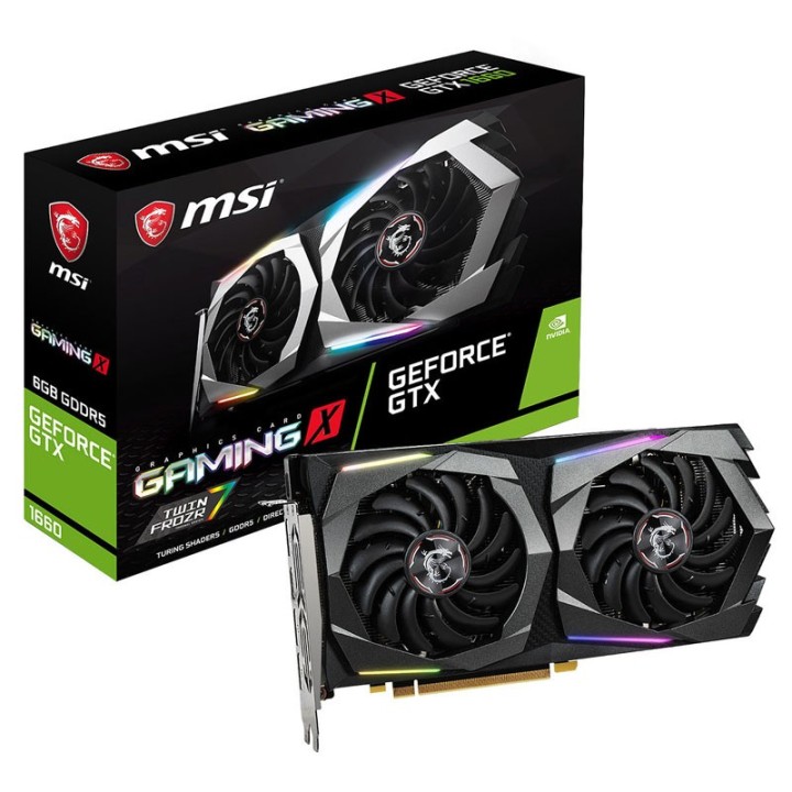 MSI GeForce GTX 1660 GAMING X 6GB GDDR5 Cartes graphiques MSI Maroc