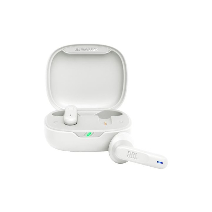 JBL Ecouteurs Wave Flex TWS Blanc Casques JBL Maroc
