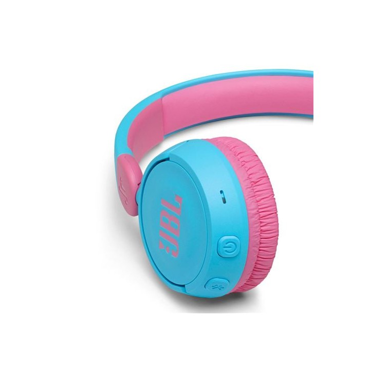 JBL Casque JR310 Sans fil BT Bleu et rose Casques JBL Maroc