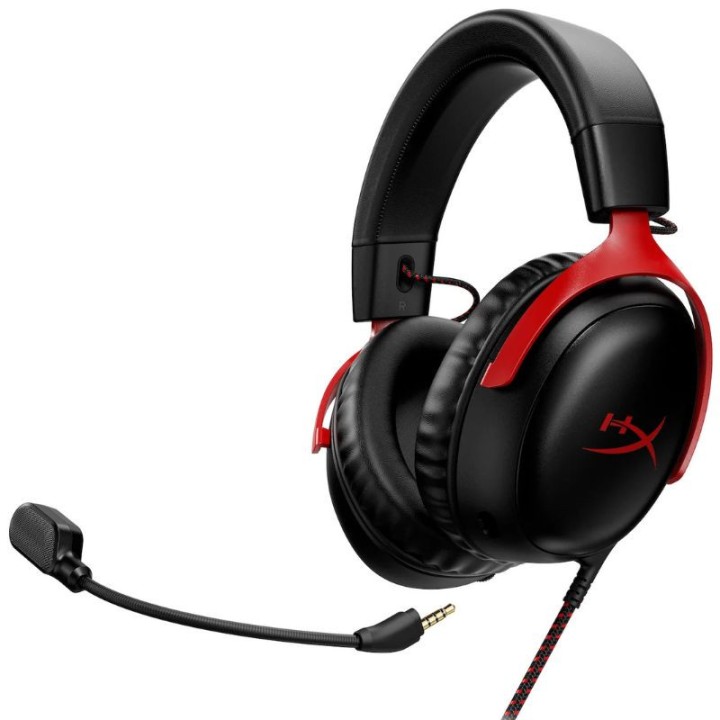 HyperX Cloud III Black-Red Casques HyperX Maroc