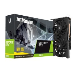 ZOTAC GeForce GTX 1660 Twin Fan 6GB GDDR5 Cartes graphiques Zotac M...