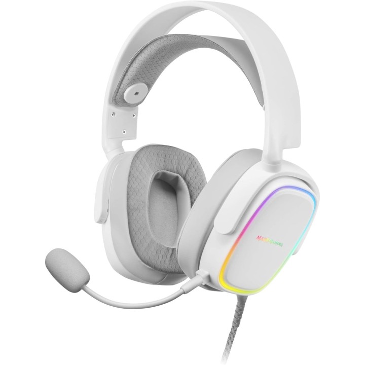 Mars Gaming MHAX RGB White Casques Mars Gaming Maroc