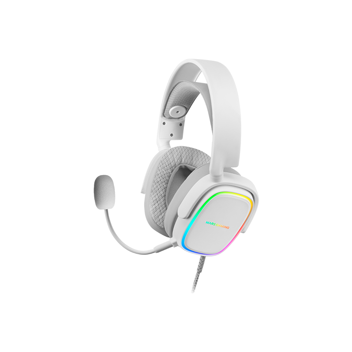 Mars Gaming MHAX RGB White Casques Mars Gaming Maroc