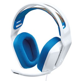 Logitech G G335 (Blanc) Casques Logitech Maroc