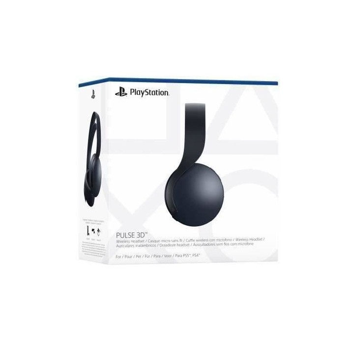 Casque micro sans fil Sony PULSE 3D Noir Casques Sony Corporation M...