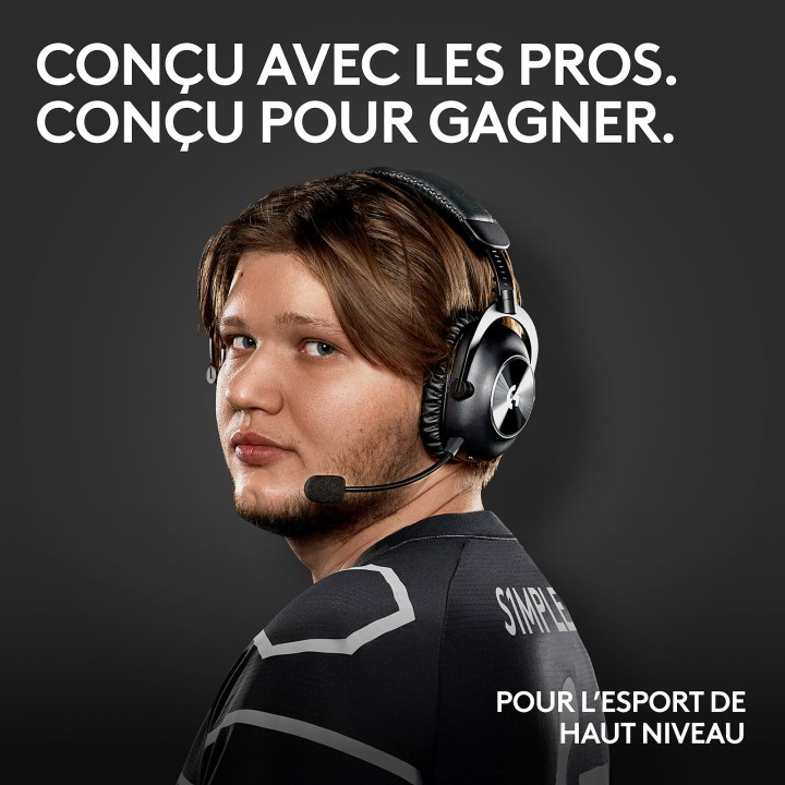 Logitech G Pro X 2 Lightspeed (Black) Casques Logitech Maroc