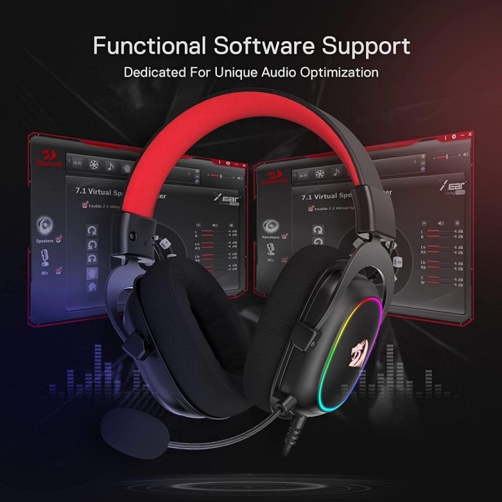 Redragon H510 Zeus-X RGB Wired Gaming Headset Casques Redragon Maroc