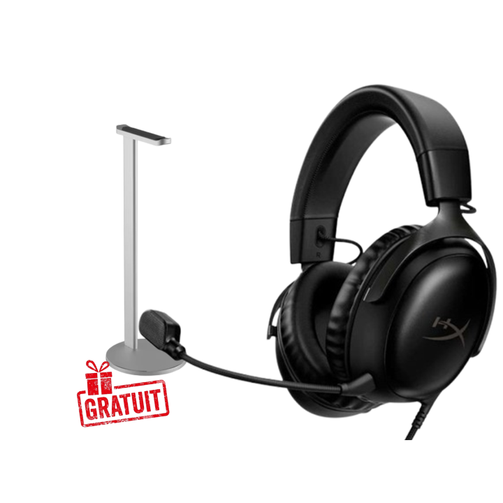 Bundle HyperX Cloud III (noir) + XTRMLAB X1-10SPH Casques UltraPC M...