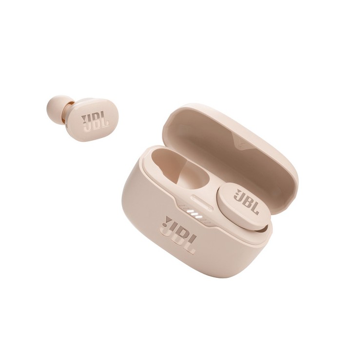 JBL Ecouteurs Tune 130 NC TWS Beige Casques JBL Maroc
