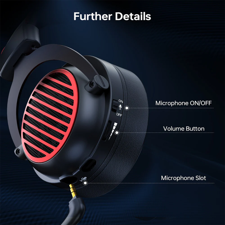 Redragon H540 Luna Wired Gaming Headset Casques Redragon Maroc