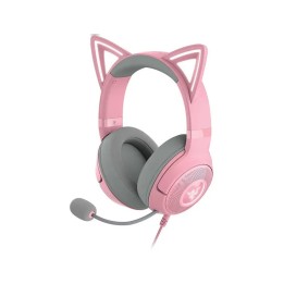 RAZER KRAKEN KITTY V2 Quartz Rose Casques Razer Maroc