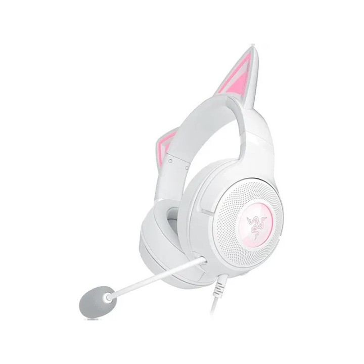 RAZER KRAKEN KITTY V2 Blanc Casques Razer Maroc