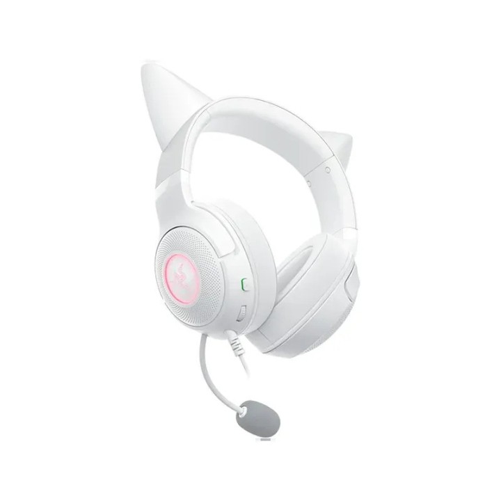 RAZER KRAKEN KITTY V2 Blanc Casques Razer Maroc