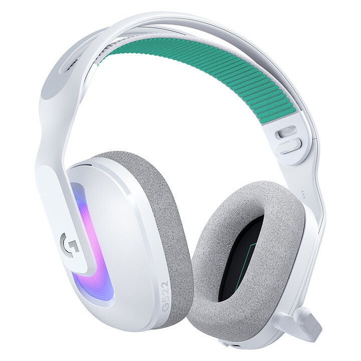 Logitech G G522 Lightspeed (Blanc) Casques Logitech Maroc