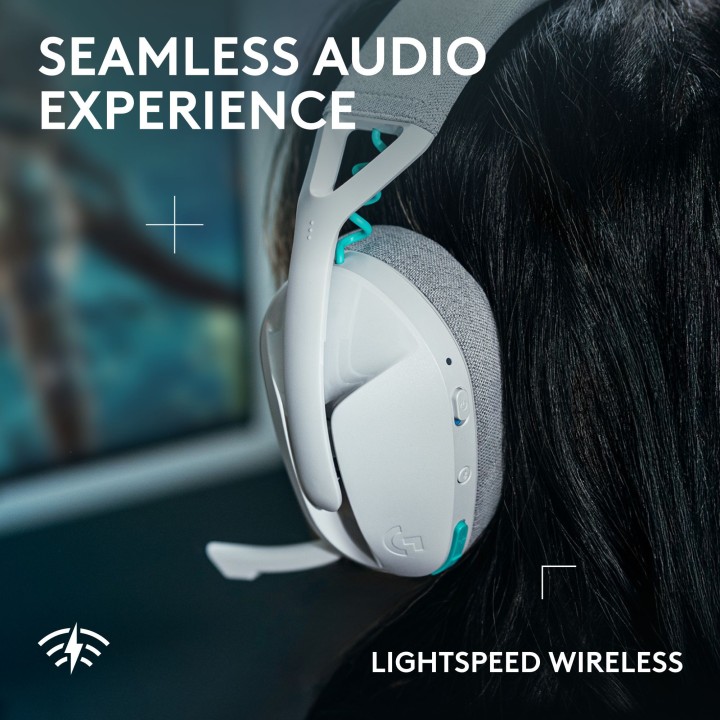 Logitech G321 Lightspeed Blanc Casques Logitech Maroc