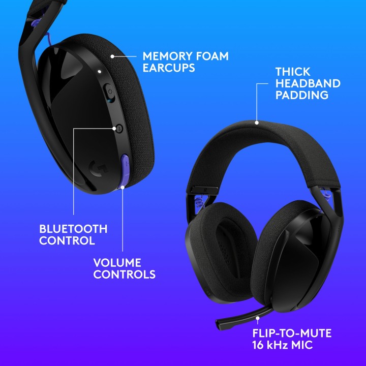 Logitech G321 Lightspeed Noir Casques Logitech Maroc