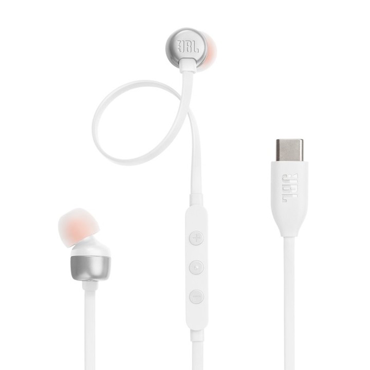 JBL Ecouteurs Tune 310C Blanc Casques JBL Maroc