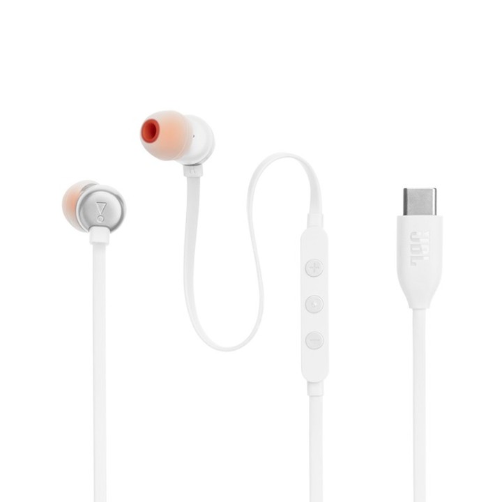 JBL Ecouteurs Tune 310C Blanc Casques JBL Maroc