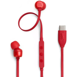 JBL Ecouteurs Tune 310C Rouge Casques JBL Maroc