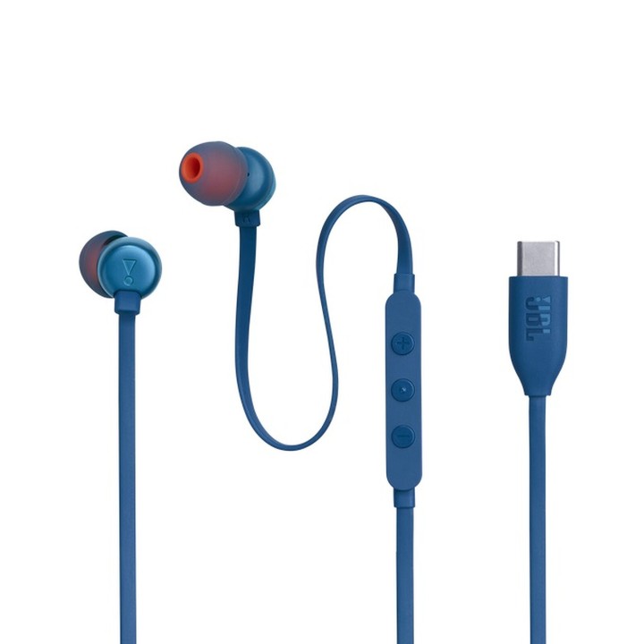 JBL Ecouteurs Tune 310C Bleu Casques JBL Maroc