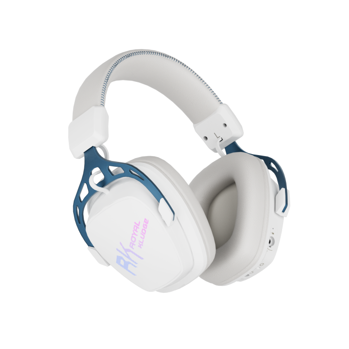 Royal Kludge RK HG103 (Cyborg White) Casques Royal Kludge Maroc