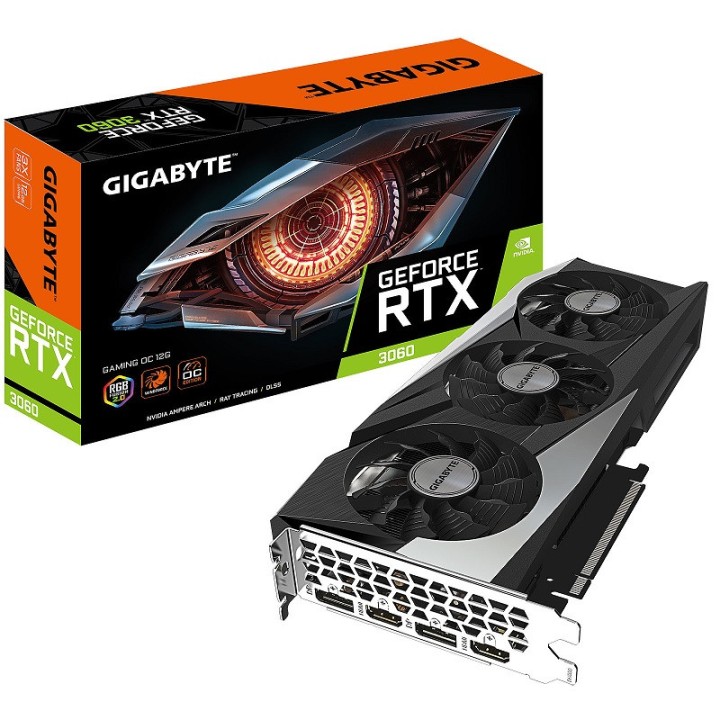 Gigabyte GeForce RTX 3060 Gaming OC 12GB GDDR6 Cartes graphiques AS...
