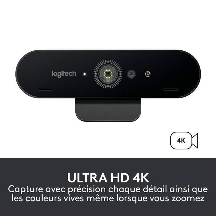Logitech BRIO 4K Stream Edition Webcams Logitech Maroc