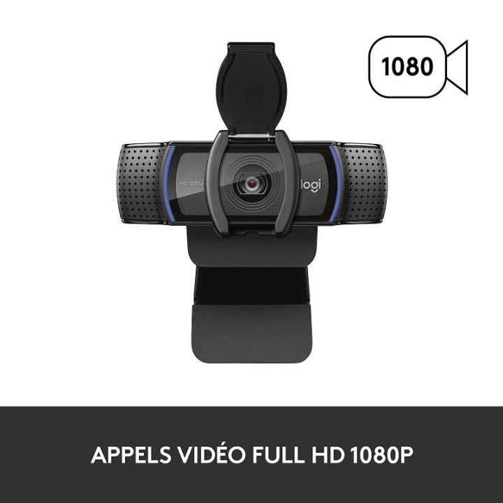 Logitech HD Pro Webcam C920s Webcams Logitech Maroc