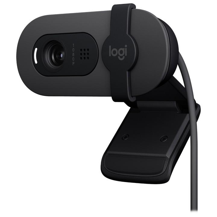 Logitech BRIO 100 (Graphite) Webcams Logitech Maroc